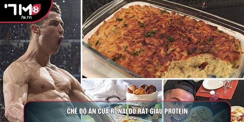 Chế Độ Ăn Của Ronaldo: Bật Mí Bí Mật Tạo Nên Siêu Nhân 1 Chế độ ăn của Ronaldo rất giàu protein