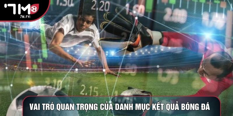 Vai trò quan trọng của danh mục kết quả bóng đá
